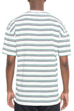 Men's Striped Round Neck T-shirt | Zarnesh