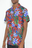 Men's Tropical Jungle Print Hawaiian Shirt | Zarnesh