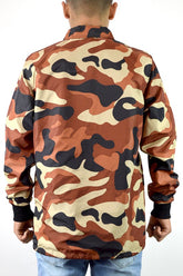 Men’s Weiv Camo Print Lightweight Casual Windbreaker Jacket | Zarnesh
