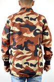 Men’s Weiv Camo Print Lightweight Casual Windbreaker Jacket | Zarnesh