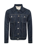 Men's Winter Sherpa Lined Denim Jacket | Zarnesh