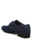 Men’s Zapier Denim Lace Up Oxford Shoes | Zarnesh