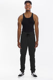 Men Weiv Solid Heathered Jogger | Zarnesh