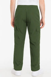 Men's Relaxed Fit Classic Nylon Cargo Pants | Zarnesh
