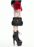 Women Skull Studded Shoulder Hand Strap Shoulder Bag | Zarnesh