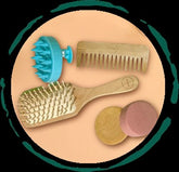 Solid Bamboo Brush Shampoo Conditioner 5-Pack | Zarnesh