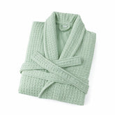 Unisex Luxury Cotton Waffle Tie Belt Hotel Style Bathrobe | Zarnesh