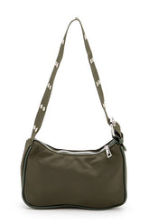 Women Adjustable Strap Zipper Closure Nylon Y2K Shoulder Bag Zarnesh