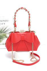 Women Bow Tie Top Handle Convertible Swing Bag Zarnesh