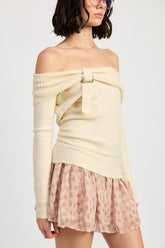 Women Fully Lined Ease Of Movement Off Shoulder Mini Dress Zarnesh