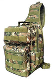 Womens Military Canvas Concealed Adjustable Sling Backpack Zarnesh