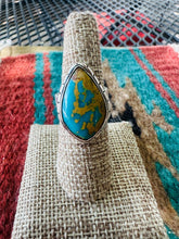 Women’s Navajo Royston Turquoise & Sterling Silver Ring | Zarnesh