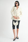 Women’s Plush Teddy Hooded Button Front Coat | Zarnesh