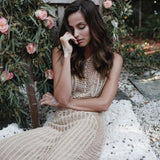 Women Stylish Sleeveless Cayetana Lace Up Beach Cover Up Dress Zarnesh