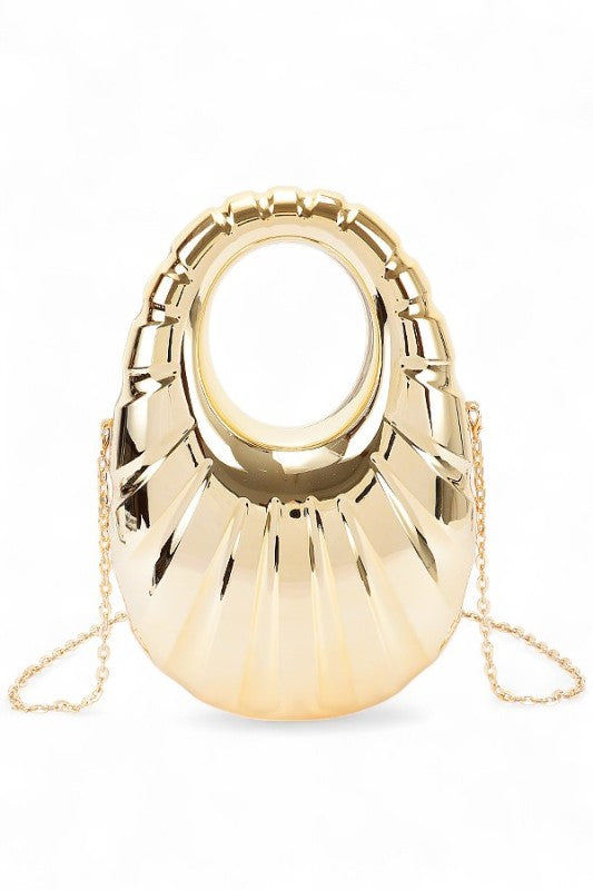 Women Top Handle Molded Acrylic Shoulder Chain Box Clutch Zarnesh