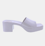 Women Versatile Rose Slip On All Day Comfortable Block Heels Zarnesh