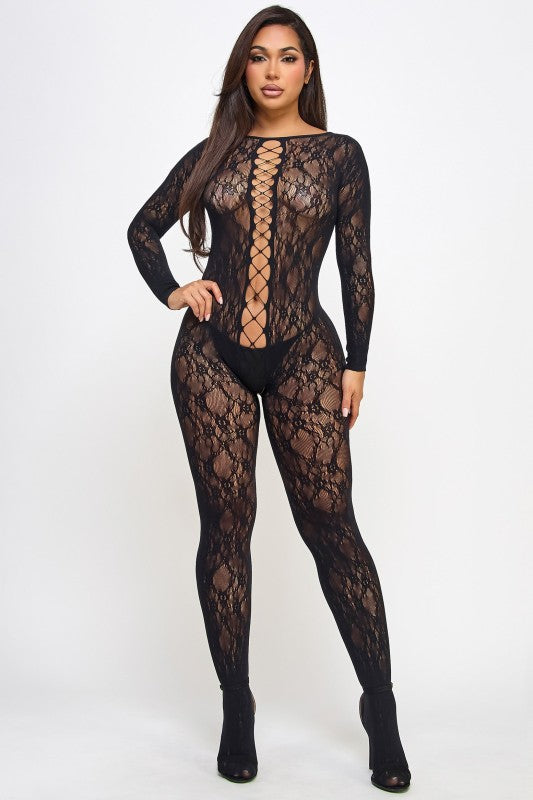 Women’s 2464 Kiara Front Bodystocking | Zarnesh
