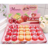 Women's 24pcs Cherry Orange Moisturizing Lip Set Balm | Zarnesh