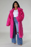 Women’s ATHINA Belted Faux Fur Teddy Winter Heavy Jacket | Zarnesh