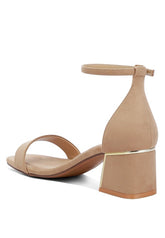 Women Eshe Block Heel Sandals Zarnesh