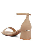 Women Eshe Block Heel Sandals Zarnesh