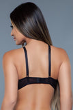 Women’s Black Chloe Bra by BE WICKED | Zarnesh