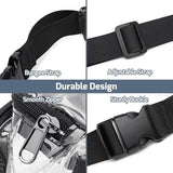 Women's Stadium Approved Clear Fanny Pack | Zarnesh