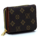 Women CM Monogram Tri-fold Wallet | Zarnesh