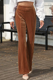 Women’s Charli High Waist Velvet Corduroy Flare Pants | Zarnesh