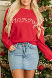 Women’s Christmas Beaded Merry Pearl Pullover Sweater | Zarnesh