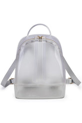 Women’s Clear Transparent Jelly Candy Backpack | Zarnesh