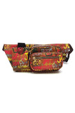 Women’s Colorful Graffiti Print Fanny Pack Bag | Zarnesh