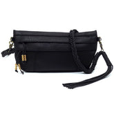 Women’s Crossbody Braided Multi Strap Tassel Shoulder Bag | Zarnesh