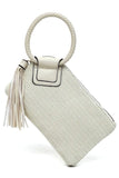 Women’s Cuff Handle Tassel Wristlet Clutch | Zarnesh