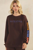 Women’s Faith Graphic with Bible Verse Print Sweatshirt | Zarnesh