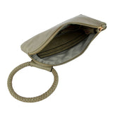 Women's Fashion Cuff Handle Tassel Wristlet Clutch | Zarnesh