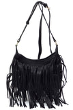 Women's Fringe Hobo Crossbody Bag | Zarnesh