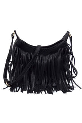 Women's Fringe Hobo Crossbody Bag | Zarnesh