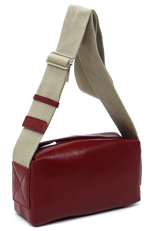 Women's Guitar Strap Shoulder Bag Boxy Crossbody Bag | Zarnesh
