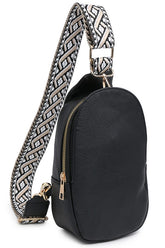 Women's Guitar Strap Sling Bag Mini Backpack | Zarnesh