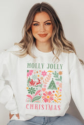 Women’s Holly Jolly Christmas Sweatshirt | Zarnesh
