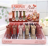 Women’s LSKINR Bow Cap 24pk Sparkle Nail Polish | Zarnesh