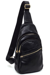 Women's Laser Cut Printed Sling Bag Crossbody Bag | Zarnesh