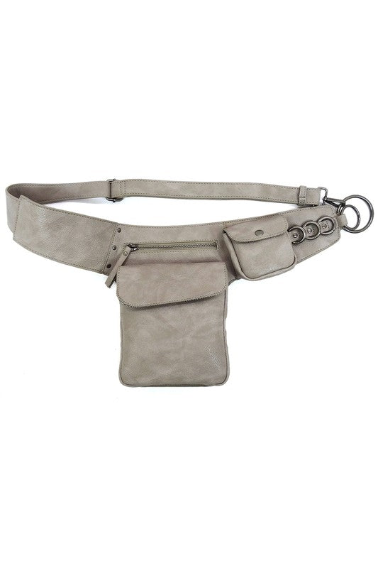 Women’s Leather Belt Bag Fanny Pack Sling Bag | Zarnesh