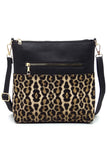 Women’s Leopard Cow Flower Pocket Crossbody Bag | Zarnesh