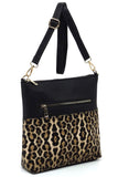 Women’s Leopard Cow Flower Pocket Crossbody Bag | Zarnesh
