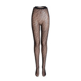 Women’s Leopard Pattern Sheer Pantyhose Tights | Zarnesh