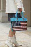 Women's MKF Elegant Patriotic American Flag Tote Bags | Zarnesh