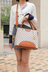 Women's MKF Premium Quality Tote Handbag Wallet Set | Zarnesh