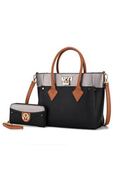 Women MKF Collection Brynlee Color Block Tote Bag | Zarnesh